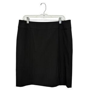 Halogen Women’s 14 High Waisted Pencil Skirt Black Stretch Business Office